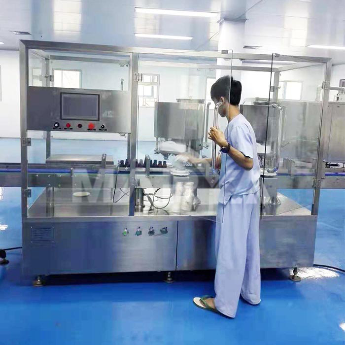 Marya Indonesia powder filling line project3 Marya Indonésie Ligne de remplissage en poudre Project3