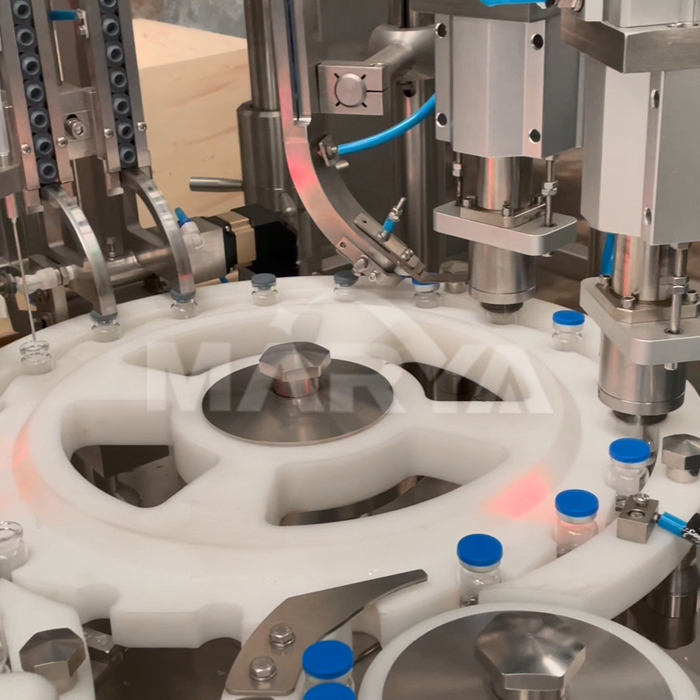 Vial Washing Filling Stoppering Capping Machine1 du flacage