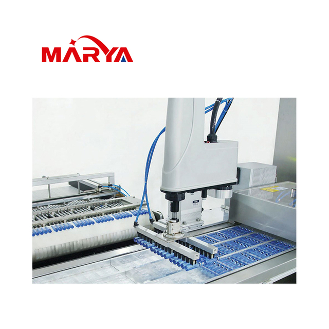 Machine d'emballage sous blister pour flacons