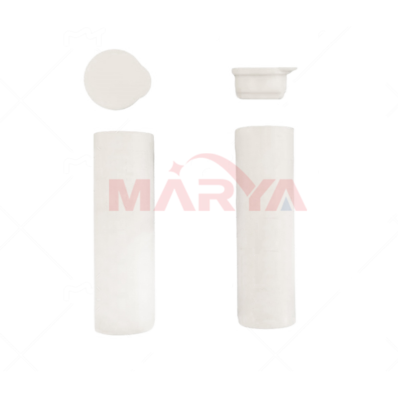 bouteilles en plastique cylindriques
