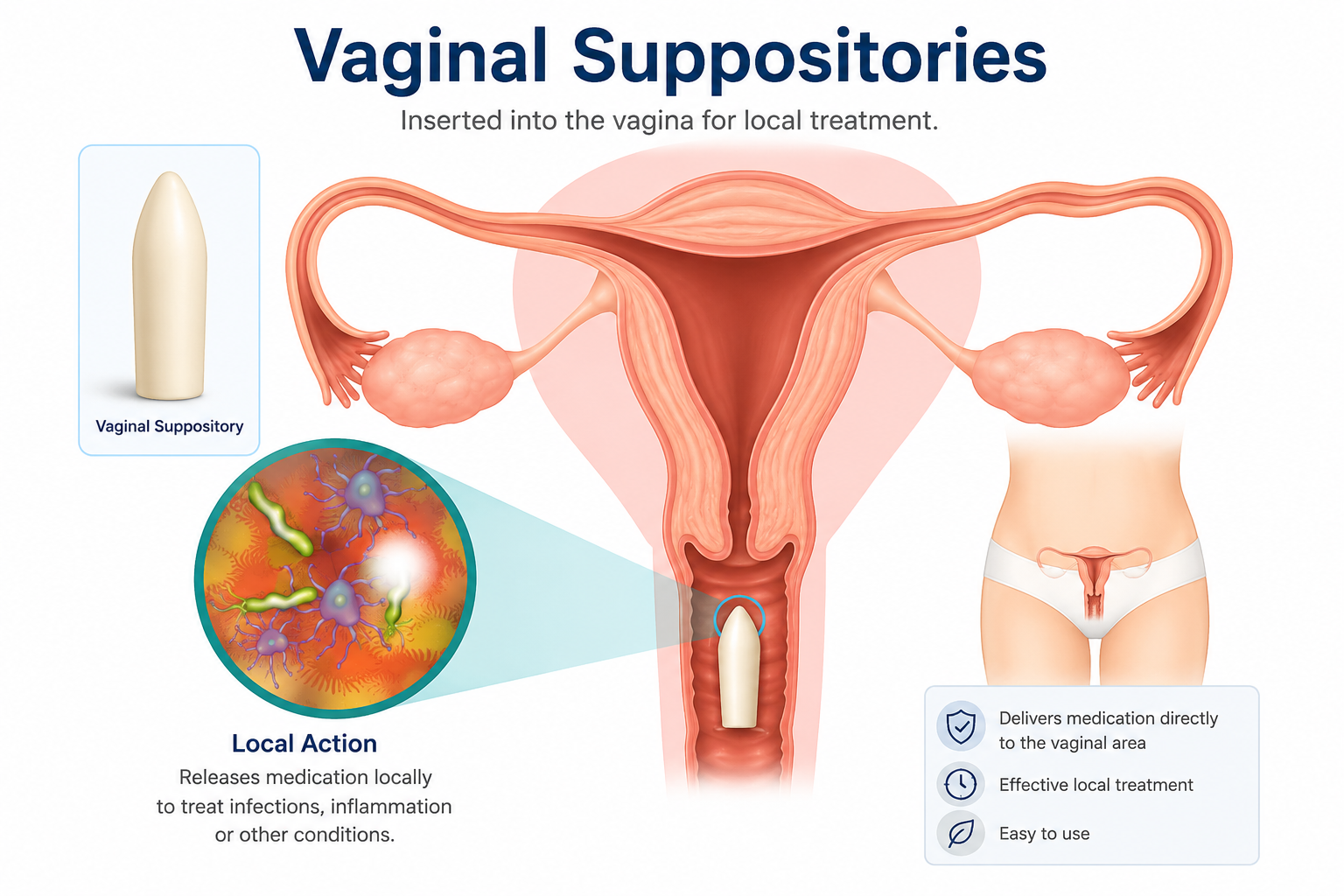 Suppositoires vaginaux