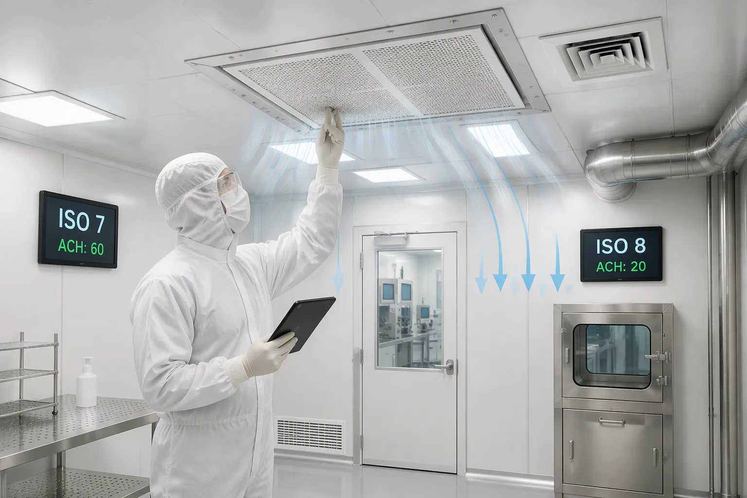 Contr&ocirc;les techniques cl&eacute;s pour ISO 7 et ISO 8