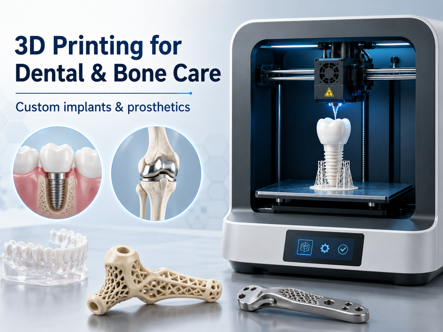 Impression 3D en Implants et Proth&egrave;ses